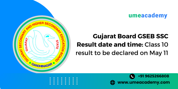 Gujarat Board GSEB SSC Result date and time: Class 10 result to be declared on May 11
