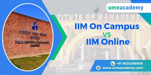 IIM On Campus vs IIM Online