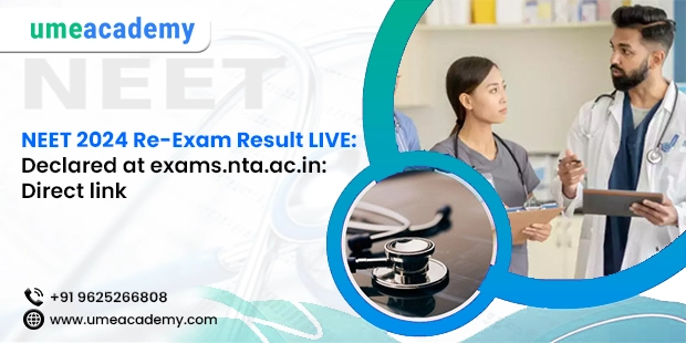 NEET 2024 Re-Exam Result LIVE: Declared at exams.nta.ac.in: Direct link