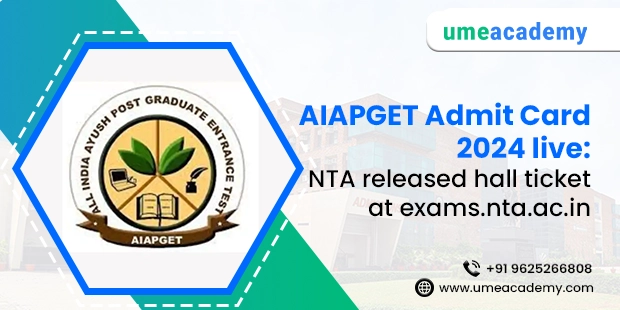 AIAPGET Admit Card 2024 live: NTA released hall ticket at exams.nta.ac.in