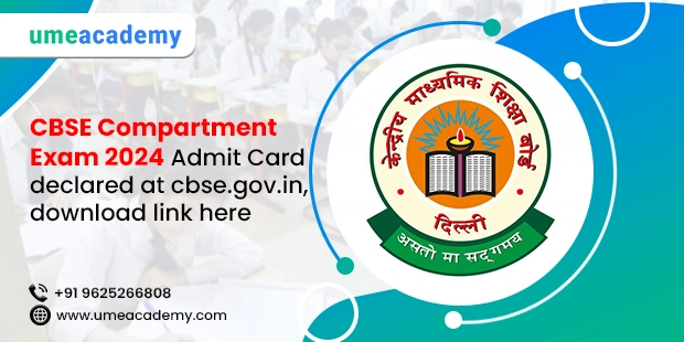 CBSE Compartment Exam 2024 Admit Card declared at cbse.gov.in, download link here