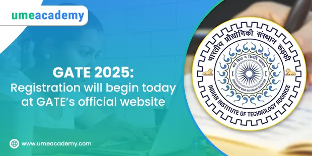 GATE 2025: Registration will begin today at GATE’s official website.